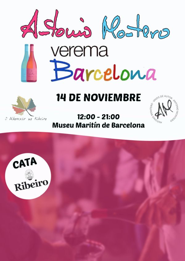 Antonio Montero, el 14 de Noviembre en Experiencia Verema Barcelona