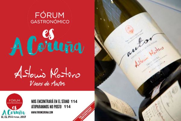 Vinos Antonio Montero del 12 al 14 de Marzo en Forum Coruña